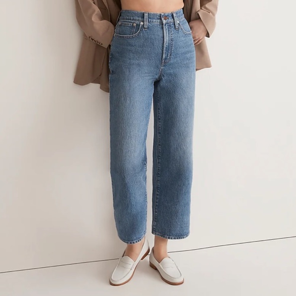 Madewell Perfect Wide-Leg Crop Jean